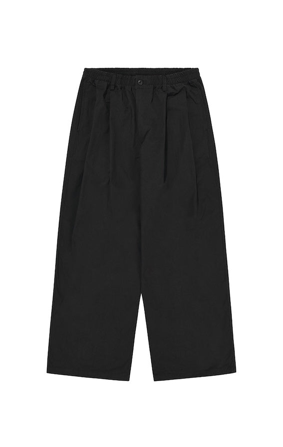 Two Tuck Wide CN Pants (Black) – Kappy Design