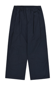 Two Tuck Wide CN Pants (Navy)