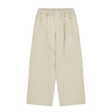Two Tuck Wide CN Pants (Cream)