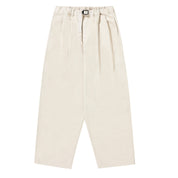 Two Tuck Wide Denim Pants (Ecru)