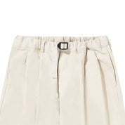 Two Tuck Wide Denim Pants (Ecru)