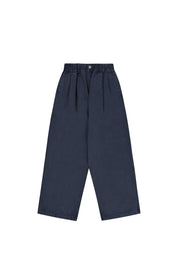 Two Tuck Wide Kation Pants (Blue)
