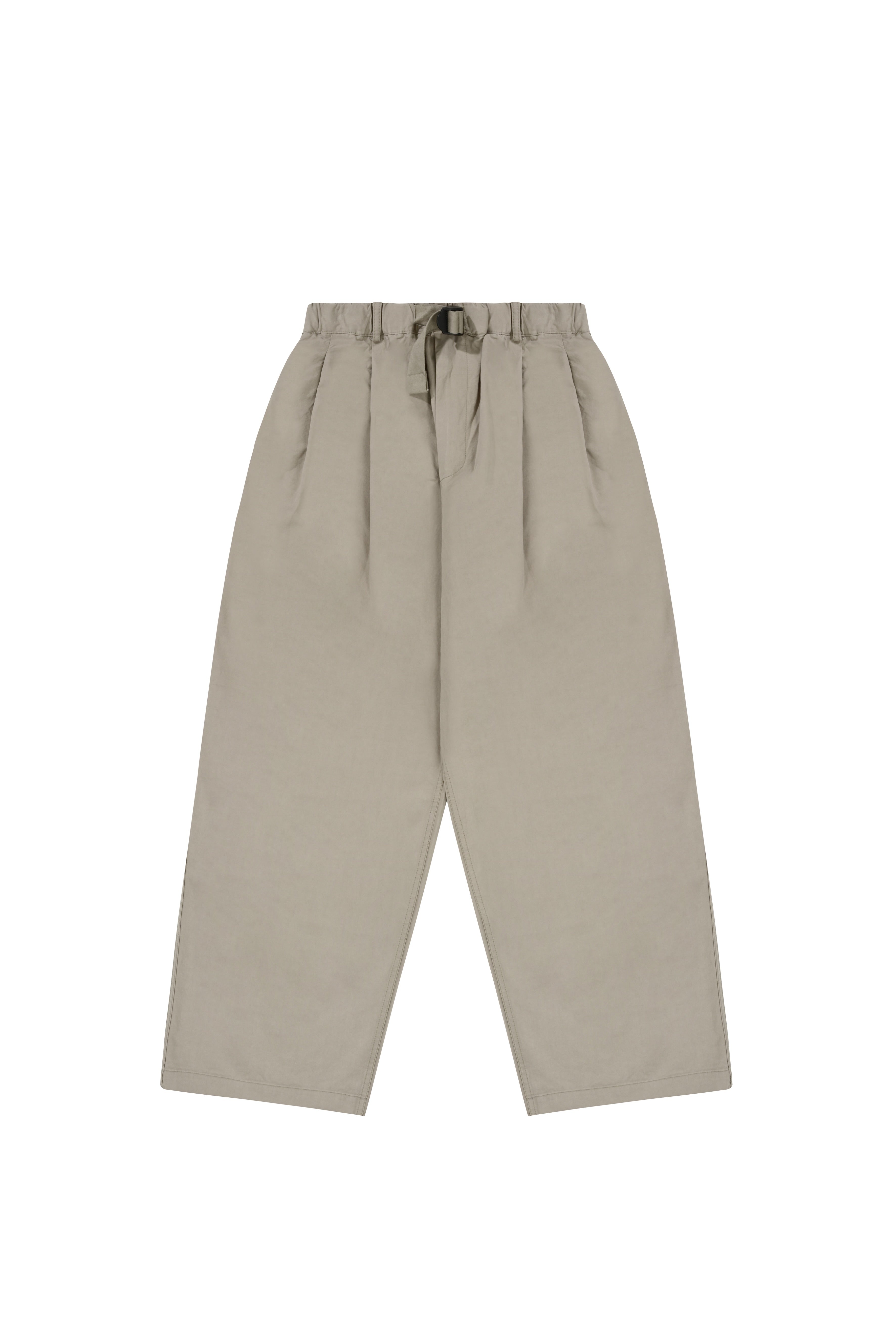 Two Tuck Wide Pants (Beige)