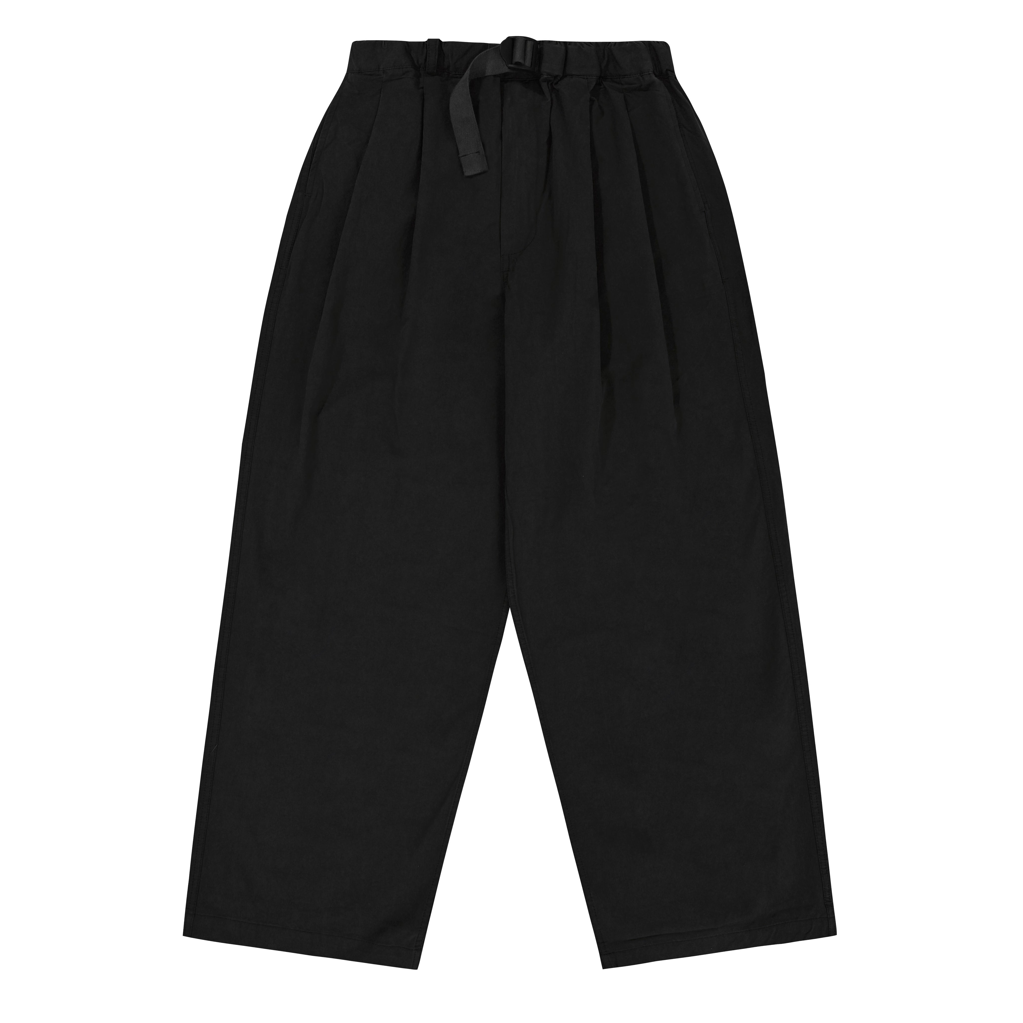 Two Tuck Wide Pants (Black)