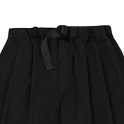 Two Tuck Wide Pants (Black)
