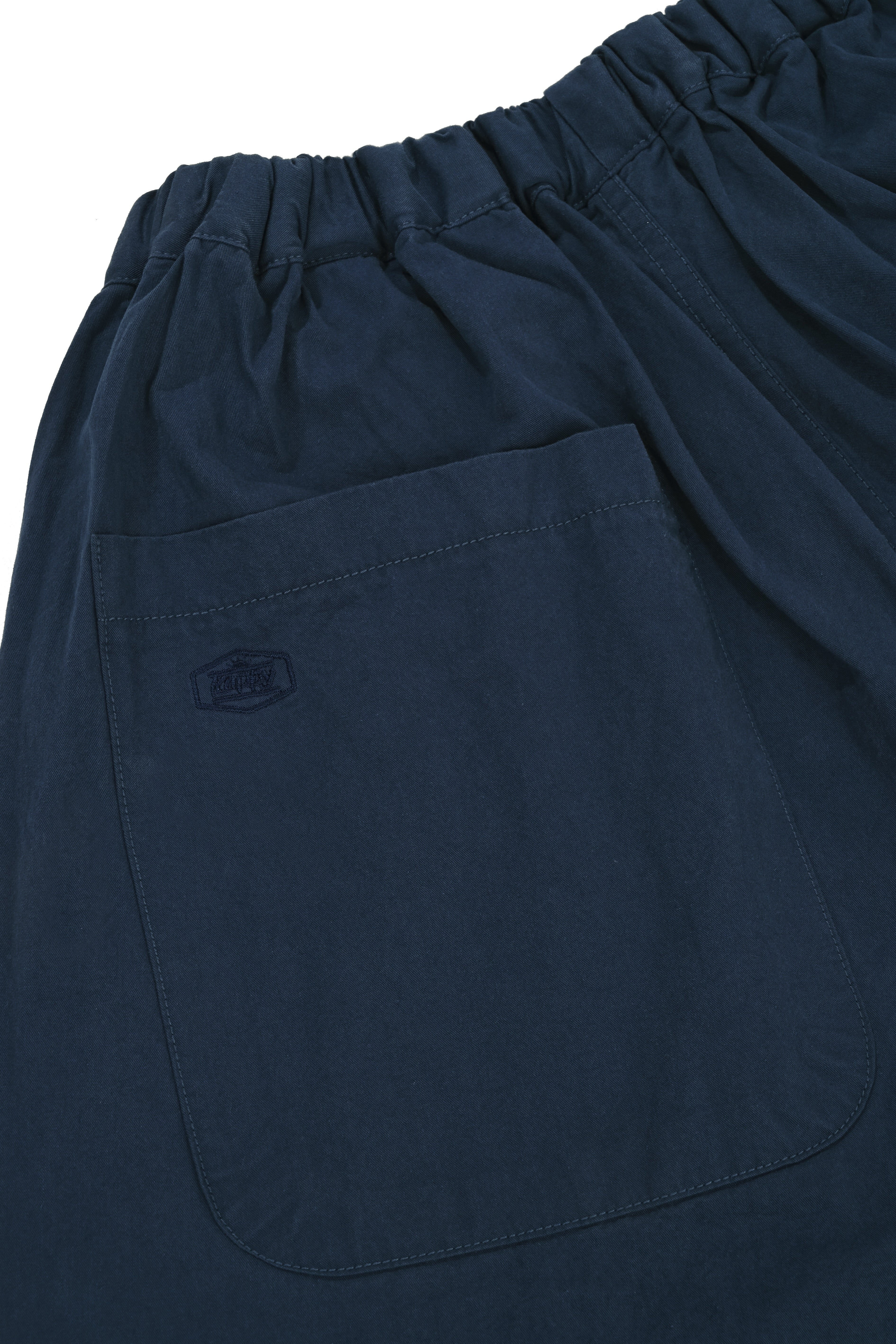 Two Tuck Wide Pants (Blue)