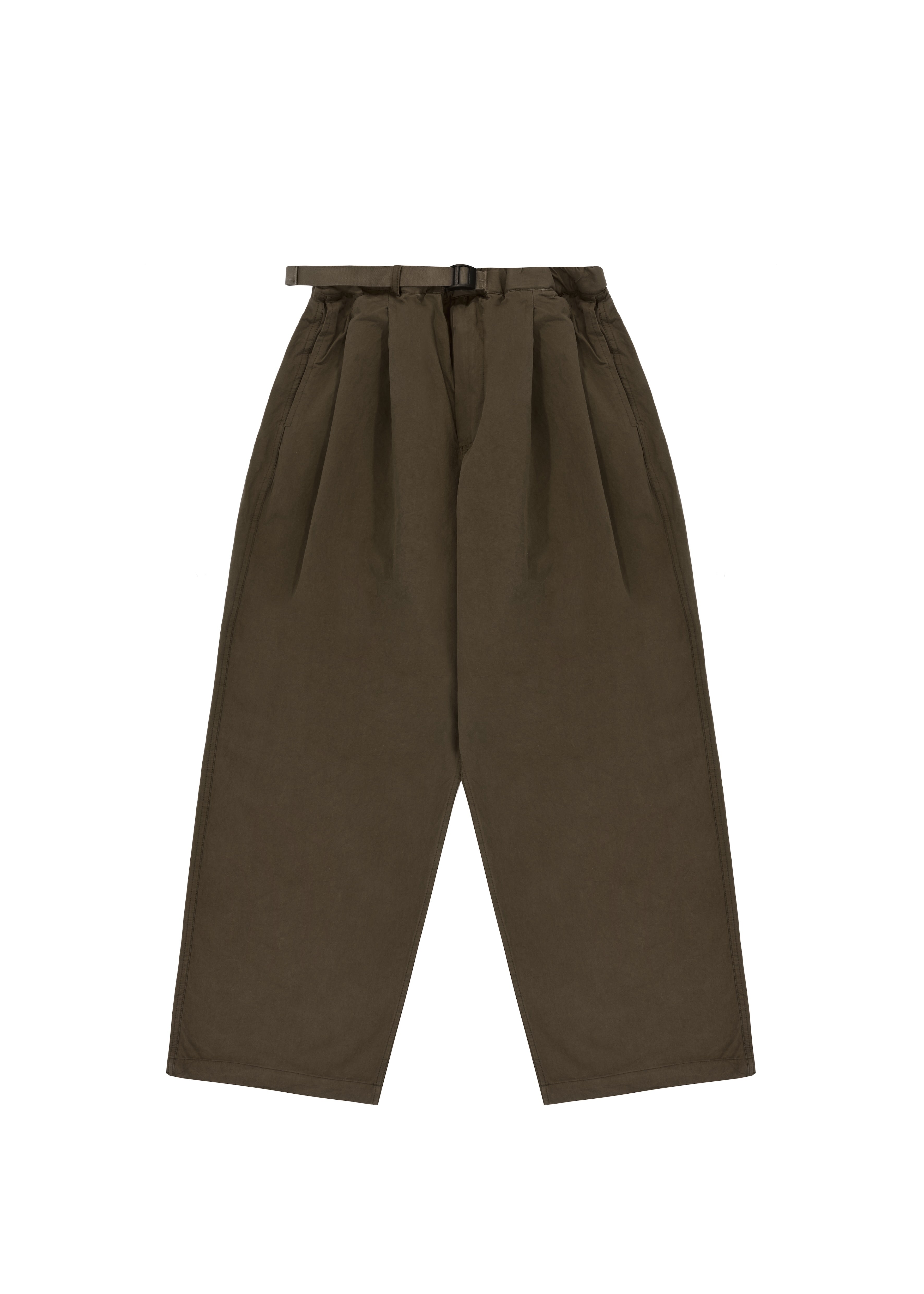 Brown pants on a white background