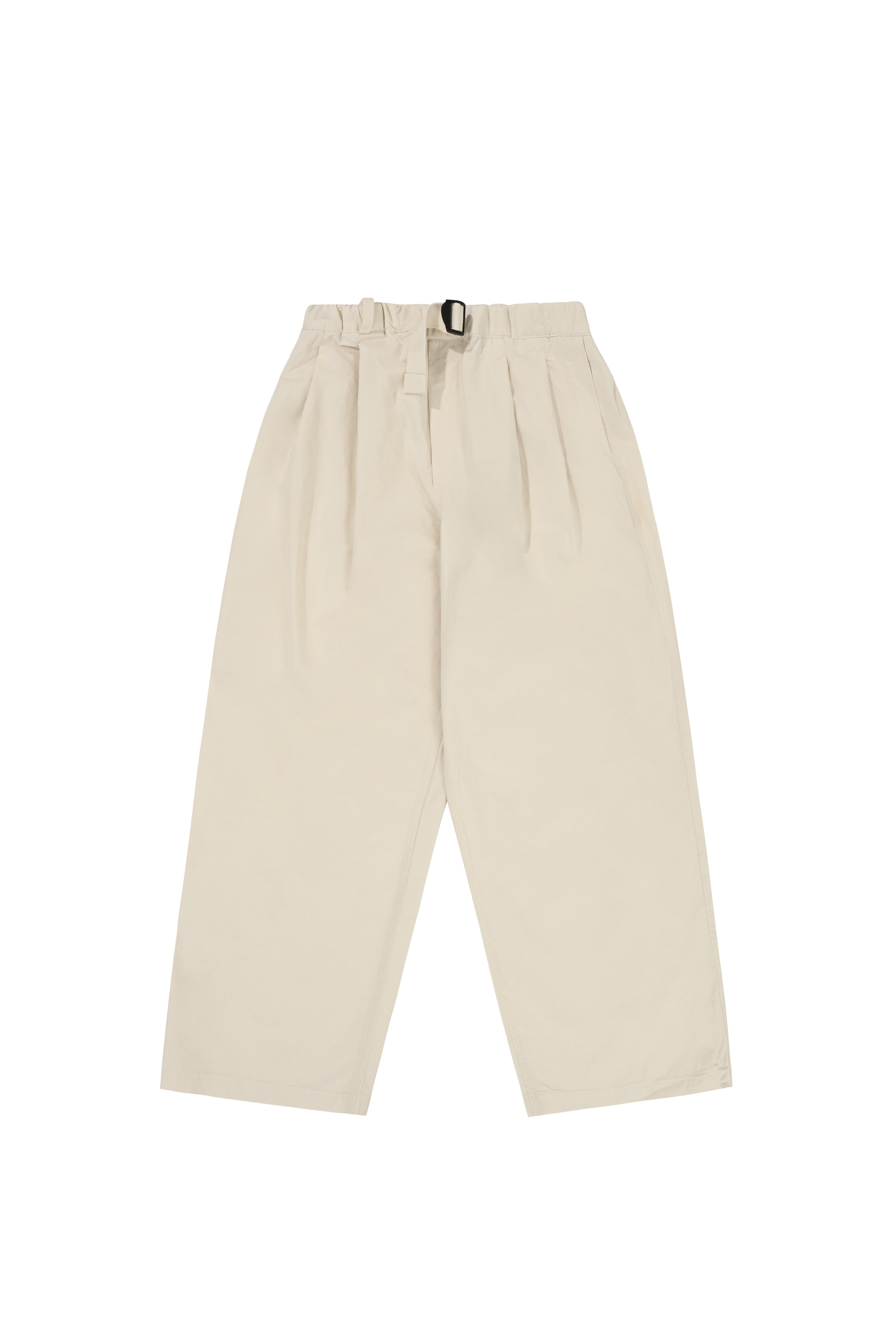 Two Tuck Wide Pants (Cream)