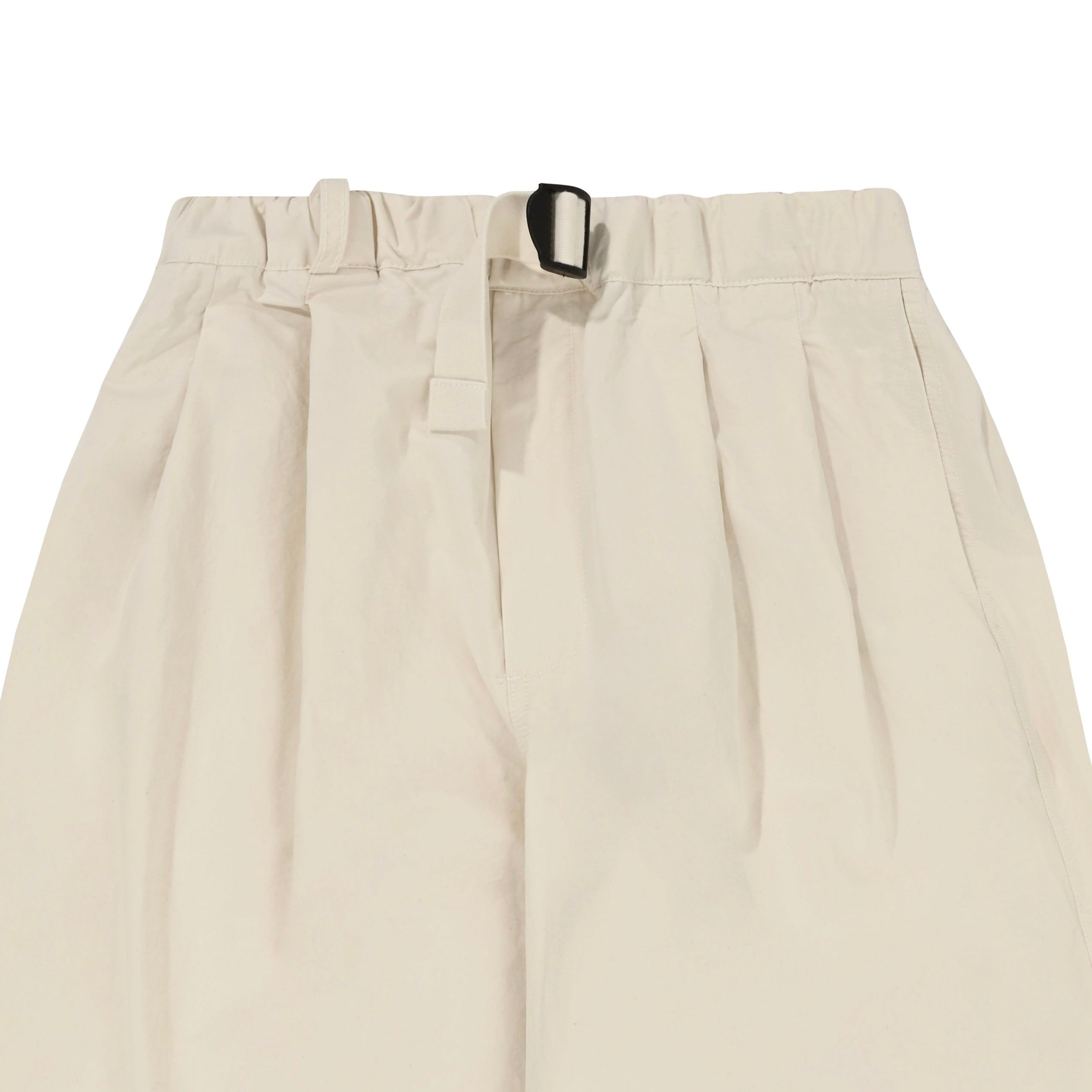 Two Tuck Wide Pants (Cream)