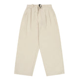 Two Tuck Wide Pants (Cream)