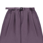 Two Tuck Wide Pants (Purple)