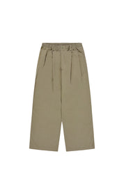Two Tuck Wide CN Pants (Beige)