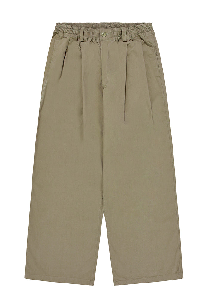 Two Tuck Wide CN Pants (Beige)