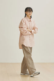 Two Tuck Wide CN Pants (Beige)