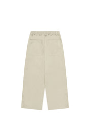 Two Tuck Wide CN Pants (Cream)
