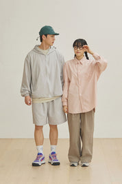 Two Tuck Wide CN Pants (Beige)