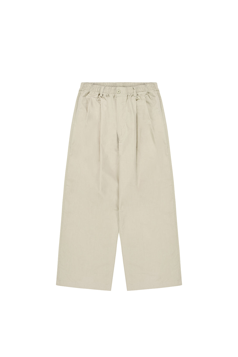 Two Tuck Wide CN Pants (Cream)