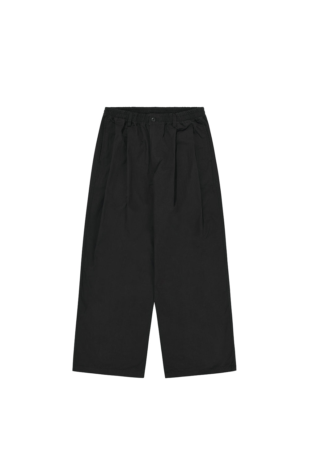 Two Tuck Wide CN Pants (Black)