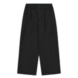 Two Tuck Wide CN Pants (Black)