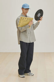 Two Tuck Wide CN Pants (Black)