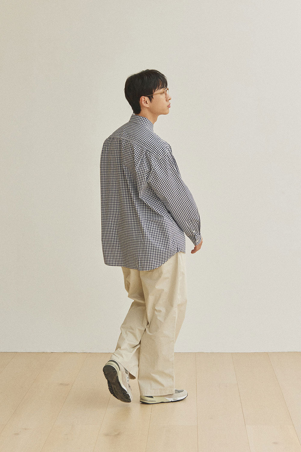 Two Tuck Wide CN Pants (Cream)