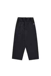 Two Tuck Wide Denim Pants (Deep Indigo)