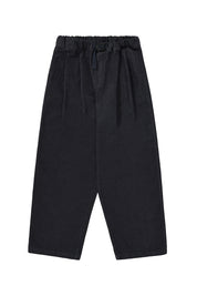 Two Tuck Wide Denim Pants (Deep Indigo)