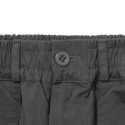 One Tuck Wide Fatigue Pants (Charcoal)