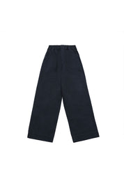 One Tuck Wide Fatigue Pants (Navy)