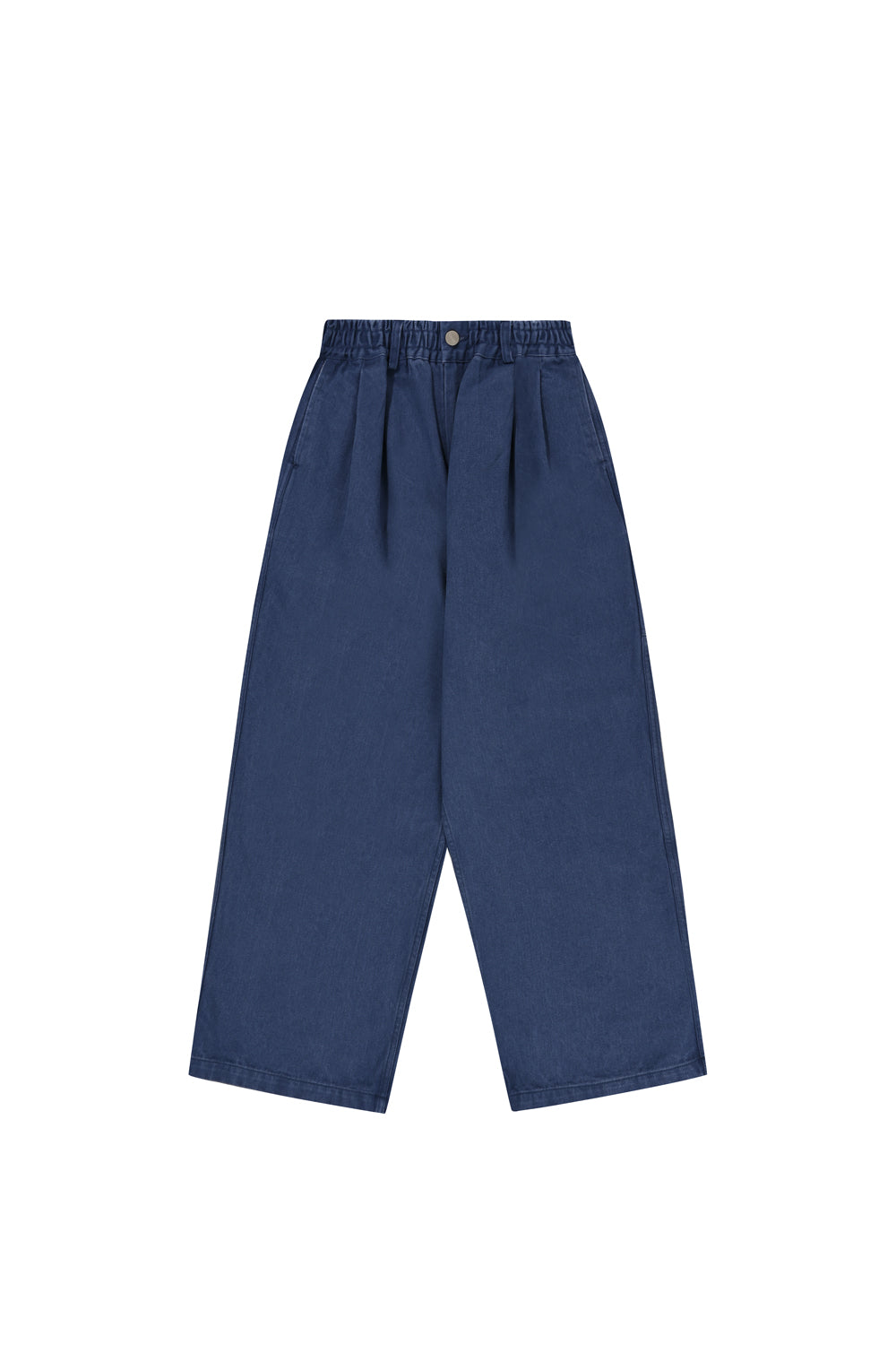 Two Tuck Wide Kation Pants (Blue)