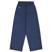 Blue pants on a white background