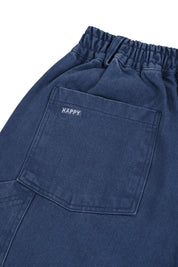 Two Tuck Wide Kation Pants (Blue)