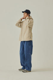 Two Tuck Wide Kation Pants (Blue)