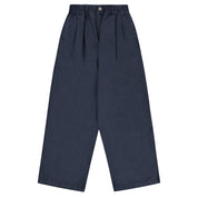 dark grey wide-leg pants on a white background