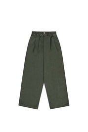 Two Tuck Wide Kation Pants (Khaki)
