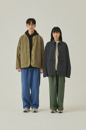 Two Tuck Wide Kation Pants (Khaki)