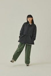 Two Tuck Wide Kation Pants (Khaki)