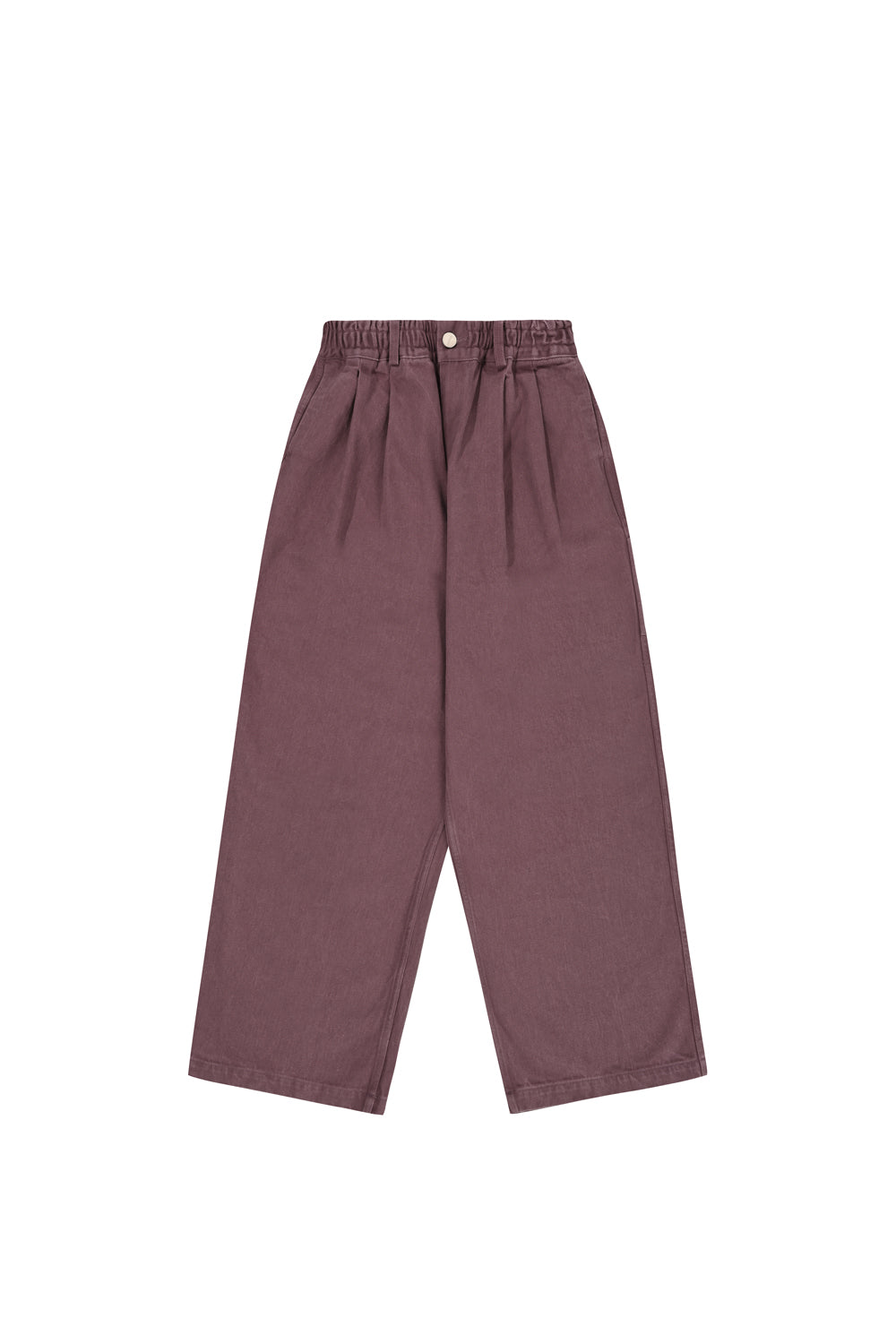 Two Tuck Wide Kation Pants (Purple)