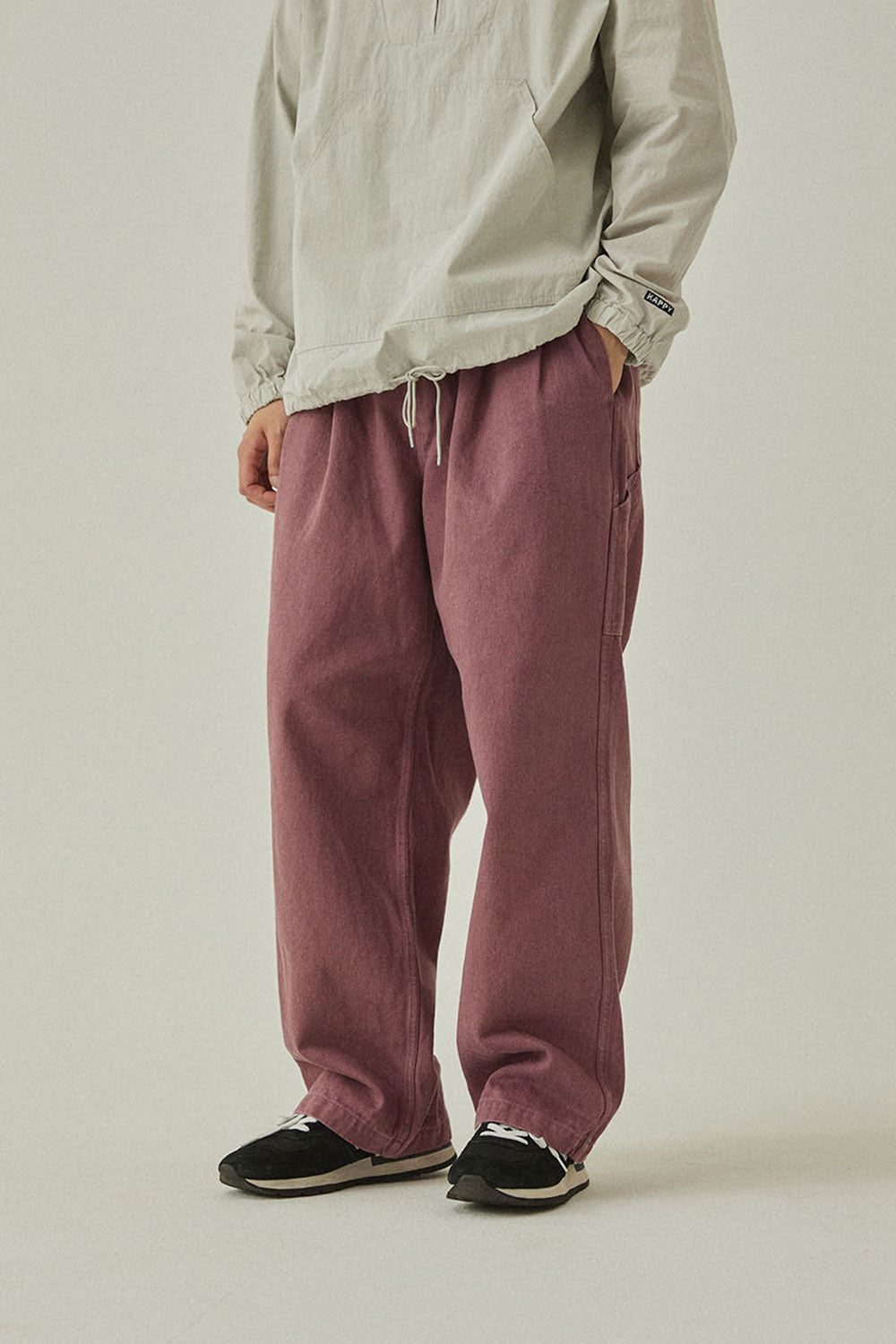 Two Tuck Wide Kation Pants (Purple)
