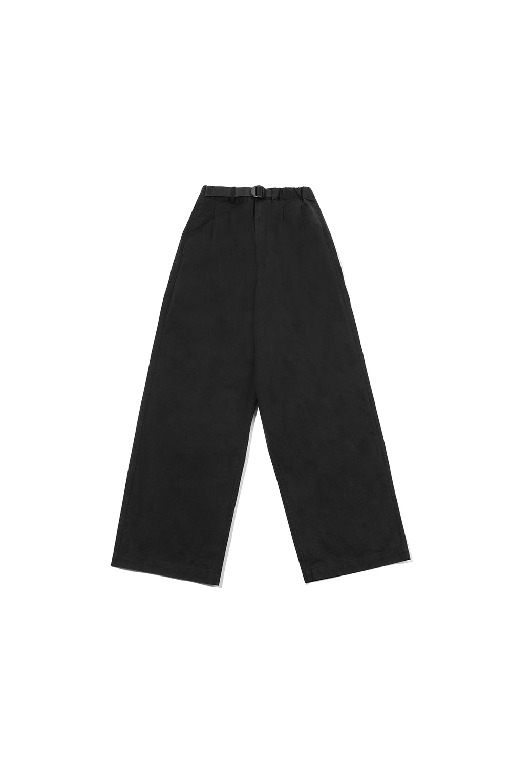 Two Tuck Wide Pants (Black)