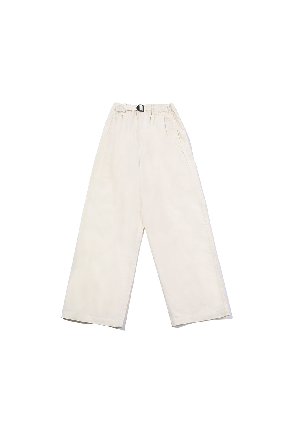 Two Tuck Wide Pants (Cream)