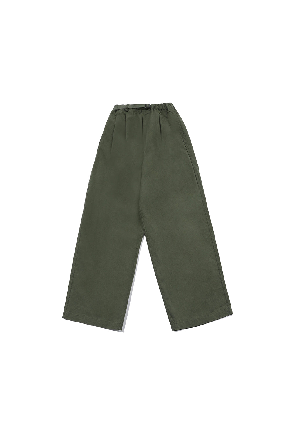 Two Tuck Wide Pants (Khaki)