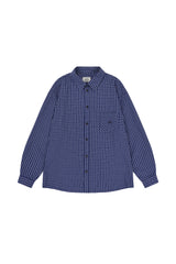 Vintage Check Shirt (Blue)