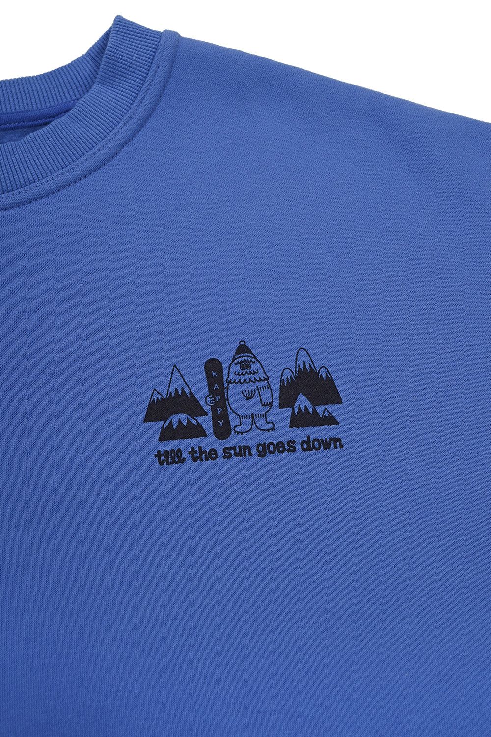 Yeti Fluff Sweatshirt (Blue)