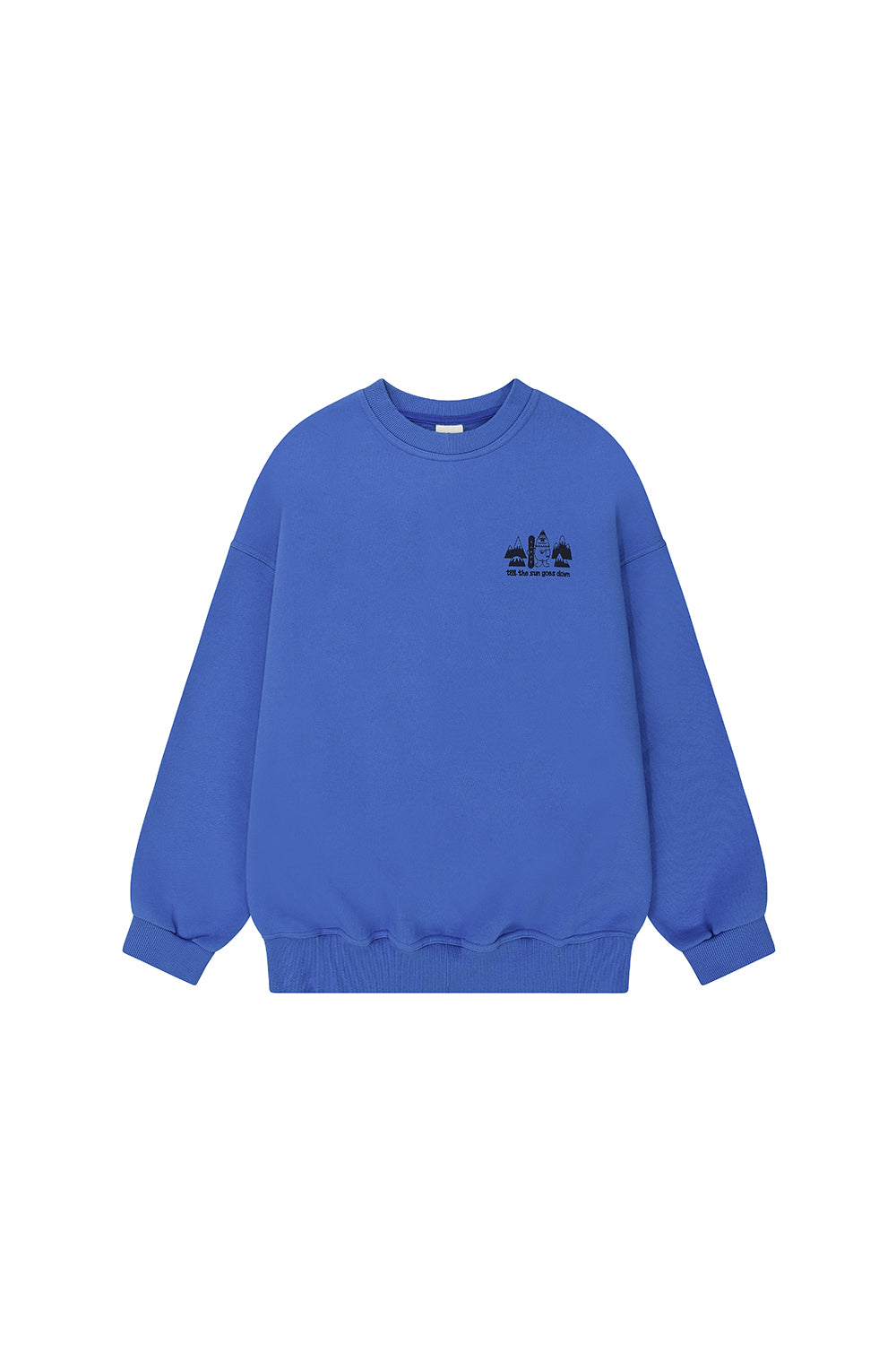 Yeti Fluff Sweatshirt (Blue)