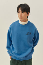 Yeti Fluff Sweatshirt (Blue)