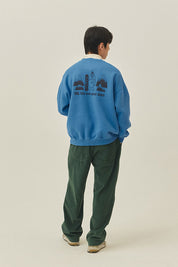 Yeti Fluff Sweatshirt (Blue)