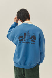 Yeti Fluff Sweatshirt (Blue)