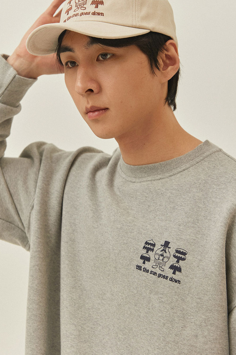 Yeti Fluff Sweatshirt (Grey)