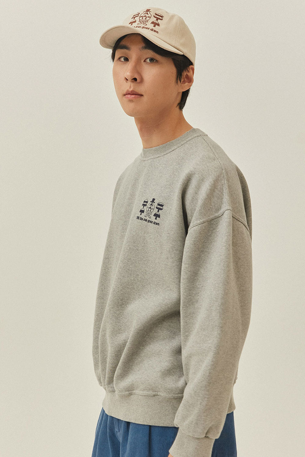 Yeti Fluff Sweatshirt (Grey)